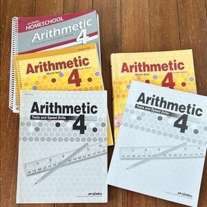 Abeka Arithmetic 4 Homeschool Set